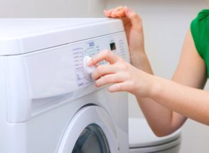 Выбор нужной программы для стирки